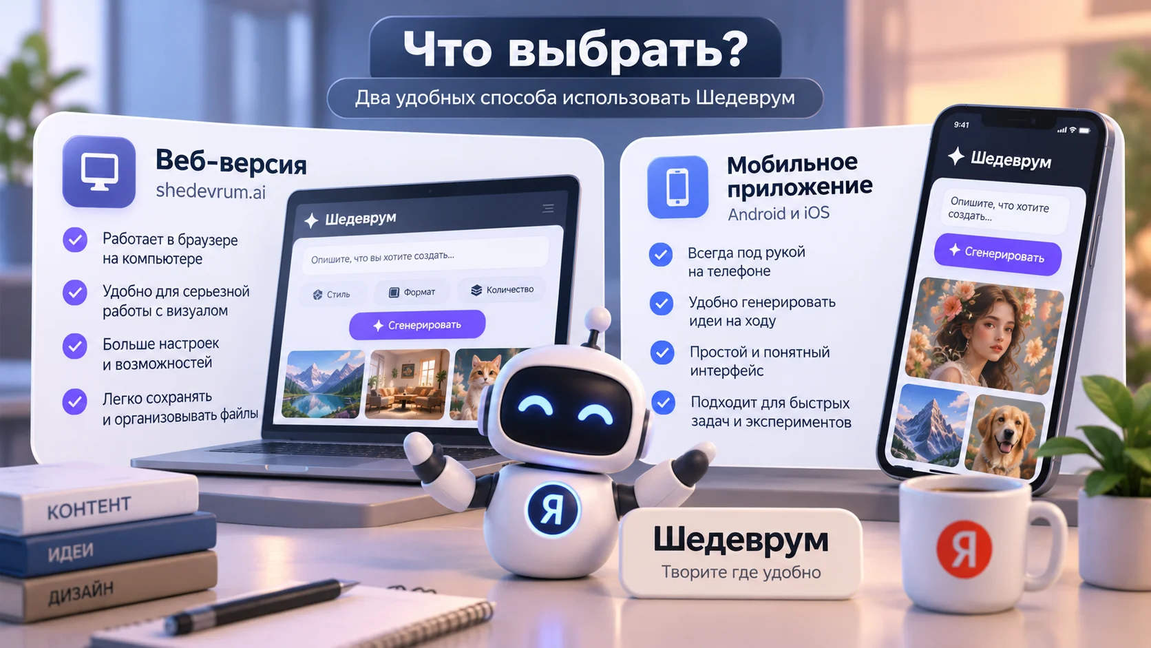 как использовать шедеврум