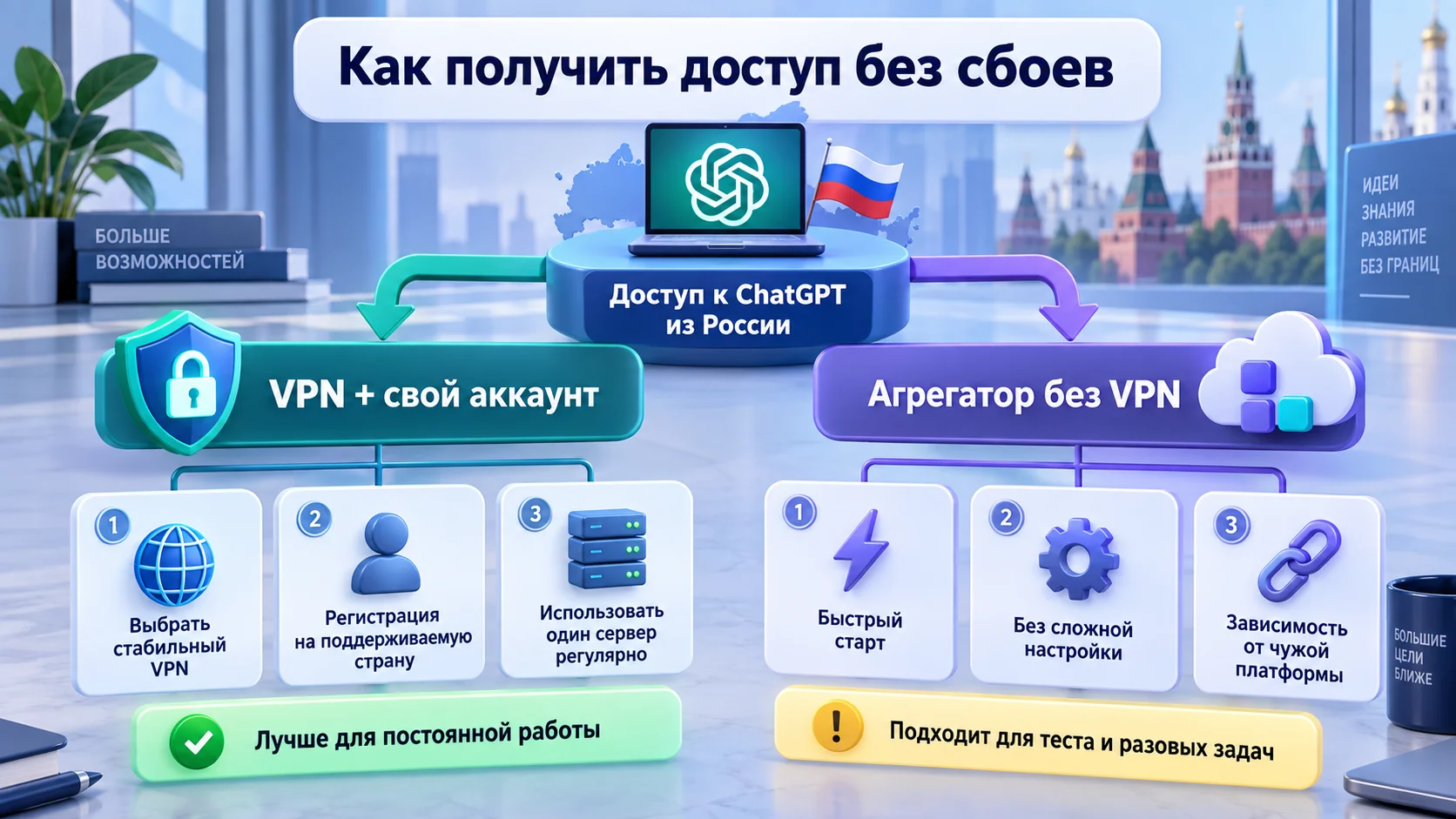 как получить доступ к ChatGPT из России