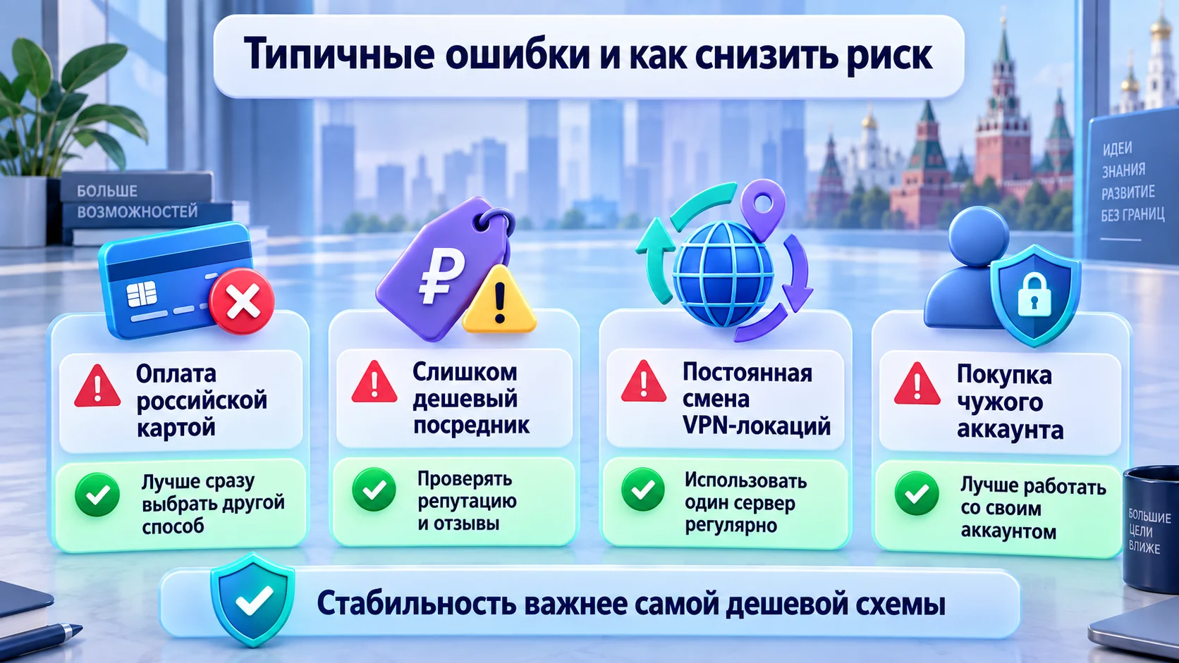 Ошибки в работе с ChatGPT