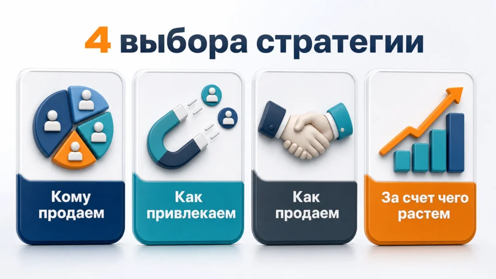 виды стратегий продаж